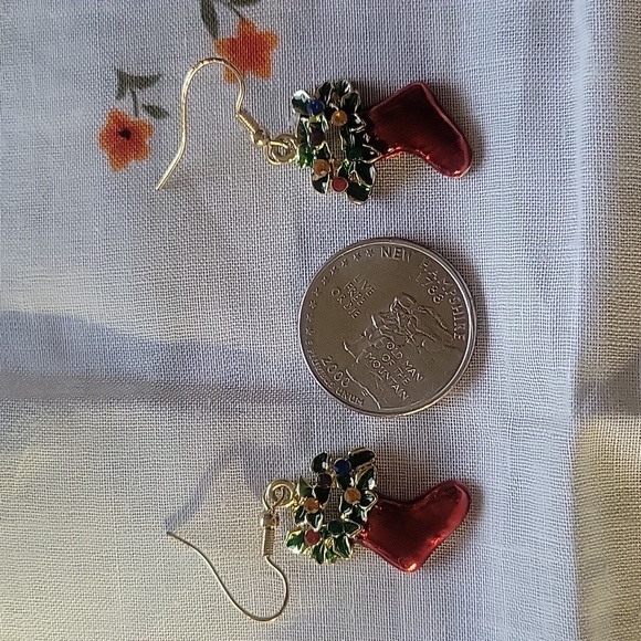 Holidays earrings, set of 2 - Picture 3 of 7